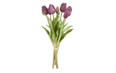 Dekomat Strauss TulpenRoyla,Violett,7er Set