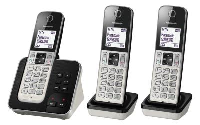 Panasonic KX-TGD323SLW TRIO