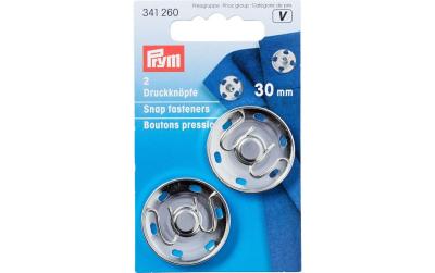 Prym Annähdruckknopf, silber