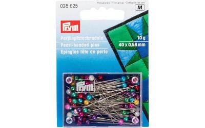 Prym Perlkopfstecknadeln, bunt sortiert