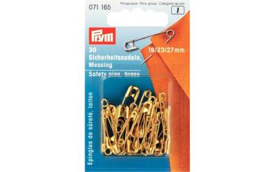 Prym Sicherheitsnadeln Messing, gold