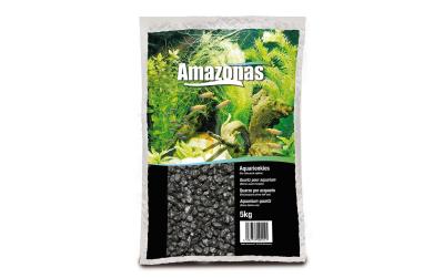 Amazonas Aquarienkies schwarz 2-3mm, 5kg