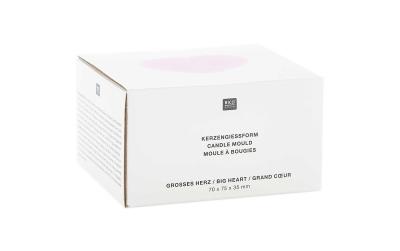 Rico Kerzengiessform grosses Herz