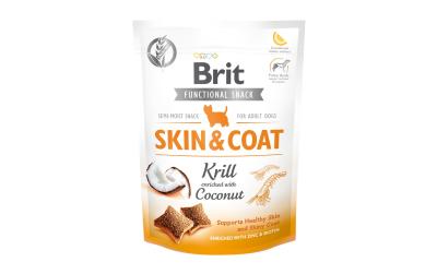 Brit Snack Dog Skin & Coat Krill 150g