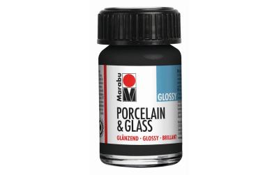 Marabu Porcelain & Glass Glossy Schwarz