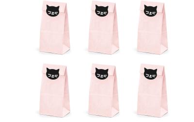 Partydeco Süssigkeiten-Tüten Cat