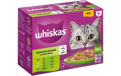 WHISKAS Gemischte Auswahl in Gelee 1+