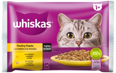 WHISKAS Geflügel Auswahl in Sauce