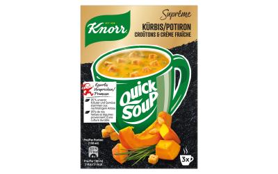 Suprême Quick Soup Kürbis mit Croûtons und