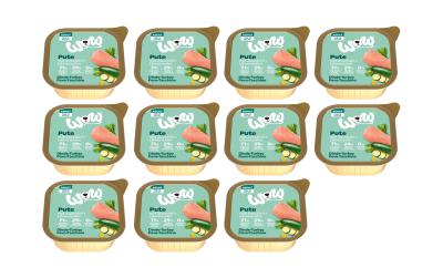 WOW Adult Truthahn Schale 11x150g Kit