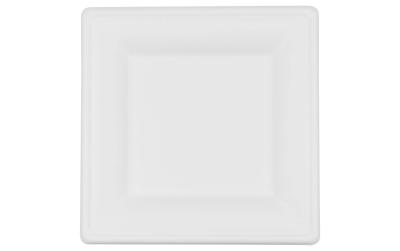 FURBER Teller 26 cm quadratisch weiss