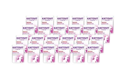 Kattovit Sensitive Huhn&Ente 24x85g Kit