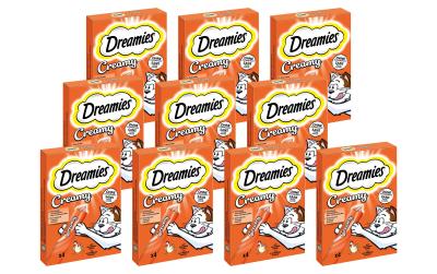 Dreamies Creamy Snack Huhn 11x4x10g KIT