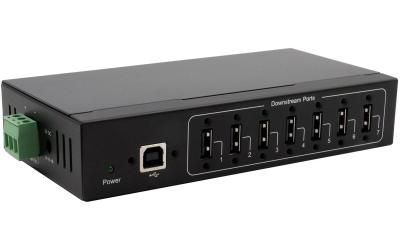 Exsys 7-Port USB 2.0 HUB für Tisch, Wand