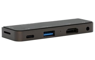 Exsys 5 in 1 USB-C Mini Dockingstation