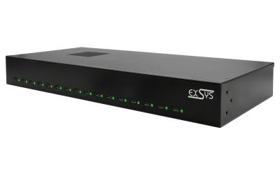 exSys EX-11016, 16-Port USB-C