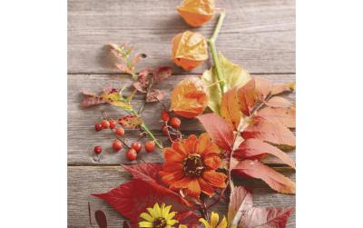 Paper + Design Servietten Rainy Leaves