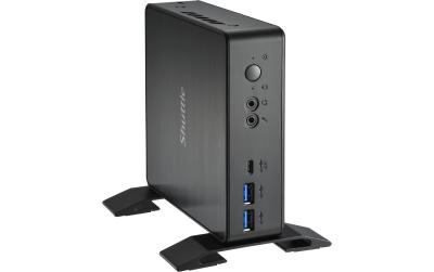 Shuttle nano Barebone NC40U schwarz