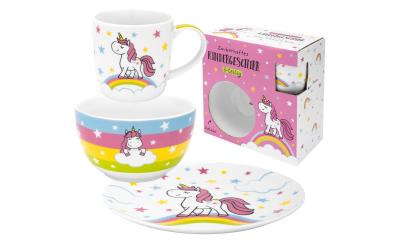 Sheepworld Geschirrset Einhorn