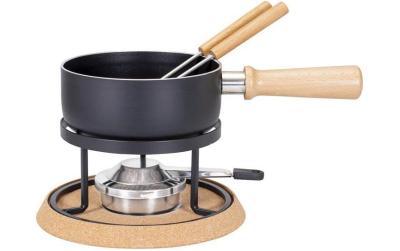 Kadastar Käsefondue-Set Aluguss Bernina