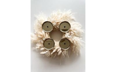 Soli Collection Adventskranz WhiteChristmas