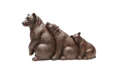 Kare Dekofigur Relaxed Bear Family