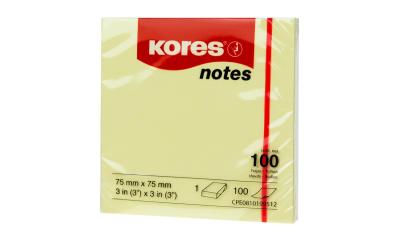 Kores Haftnotizen Gelb 7575