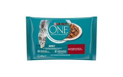 Purina One Nassfutter Adult Rind