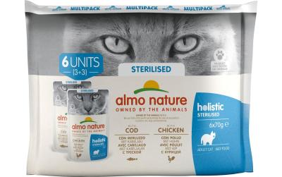 Almo Nature Nassfutter Sterilised Multipack