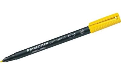 STAEDTLER 317 Folienstift Lumocolor M gelb
