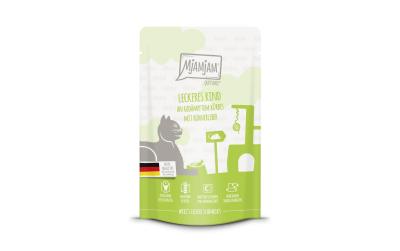 Mjamjam Cat Quetschie leckere Mahlzeit 125g