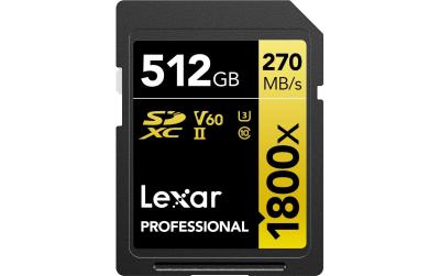 Lexar Professional SDXC 1800x UHS-II 1512GB