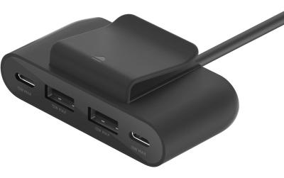 Belkin 4-Port USB Charge Black