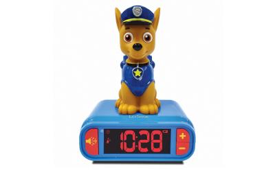 Paw Patrol Chase Wecker mit 3D Nachtlicht