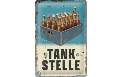 Nostalgic Art Schild Tankstelle Bier