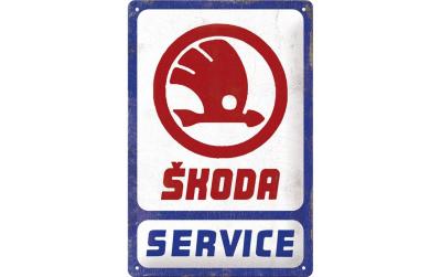 Nostalgic Art Schild Skoda Service