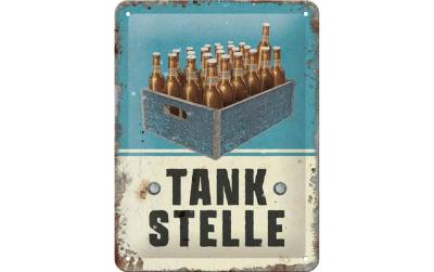 Nostalgic Art Schild Tankstelle Bier
