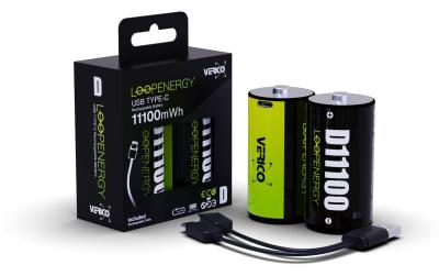 Verico LoopEnergy Mono D, 1,5V, 11000mWh