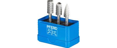 PFERD HSS Frässtift Set 86 3-tlg. Zahn.3