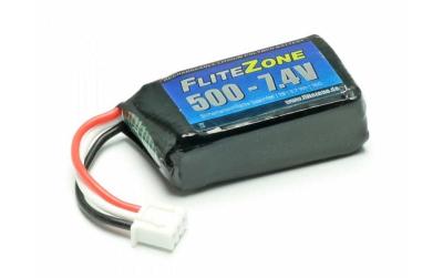 FliteZone RC-Akku LiPo 500mA, 7.4V