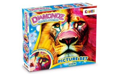 Diamondz Painting Picture Set Löwe