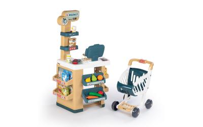 City-Markt mit Einkaufswagen