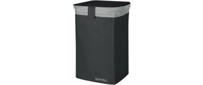 spirella Wäschekorb Classic, Schwarz, 50L