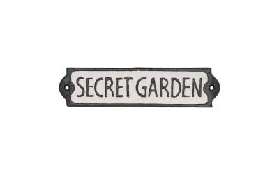 Esschert Design Türschild secret garden