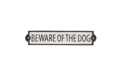 Esschert DesignTürschildbeware of the dog