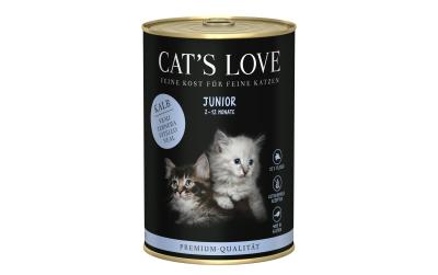 Cats Love Junior Kalb 400g