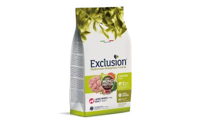 Exclusion Dog Adult Large Chicken 12kg