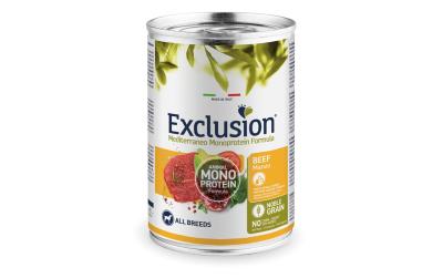 Exclusion Dog Adult All Breeds Beef 400g