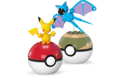 MEGA Pokémon POKÉ BALL - PIKACHU ZUBAT