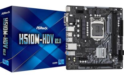 ASRock H510M-HDV/M.2 SE, mATX, LGA1200